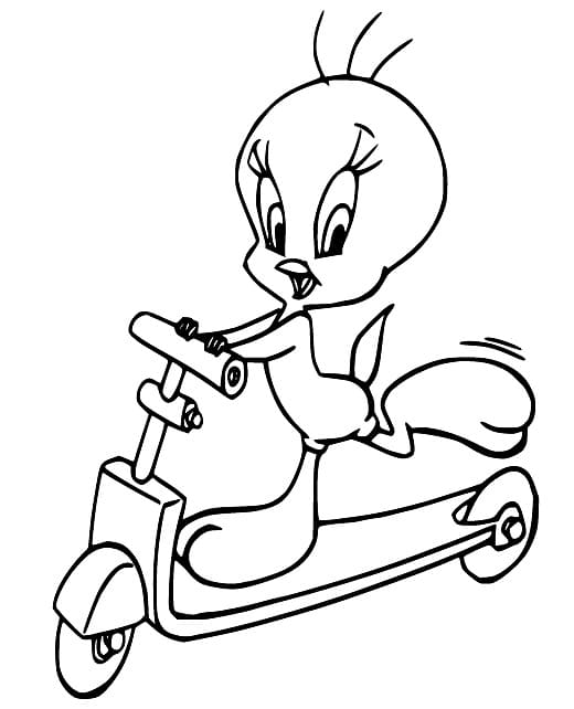 Gratis Tweety für Kinder