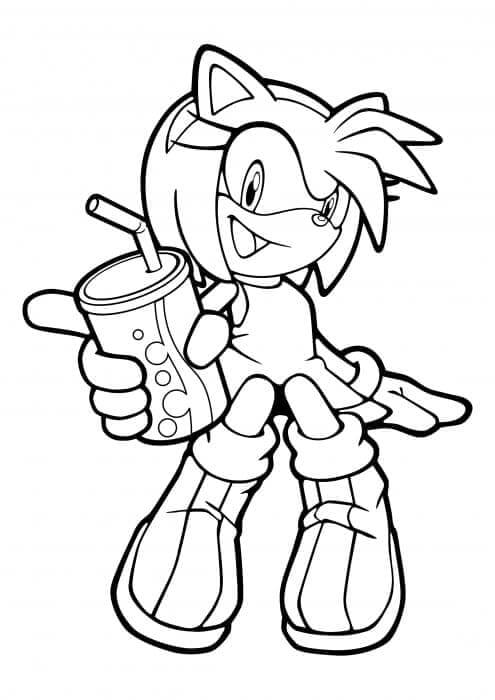 Gratis ausdruckbare Amy Rose
