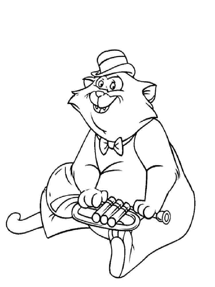 Gratis ausdruckbare Aristocats