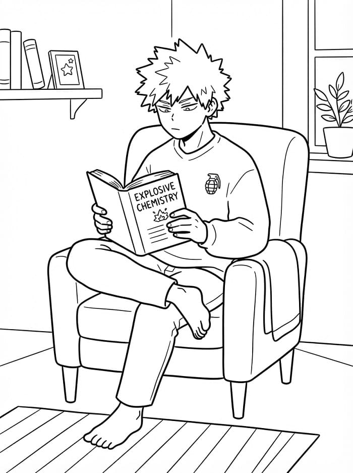 Gratis ausdruckbarer Bakugo
