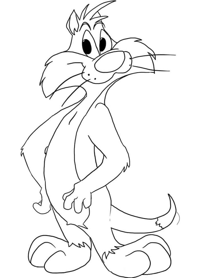 Gratis ausmalbare Looney Tunes
