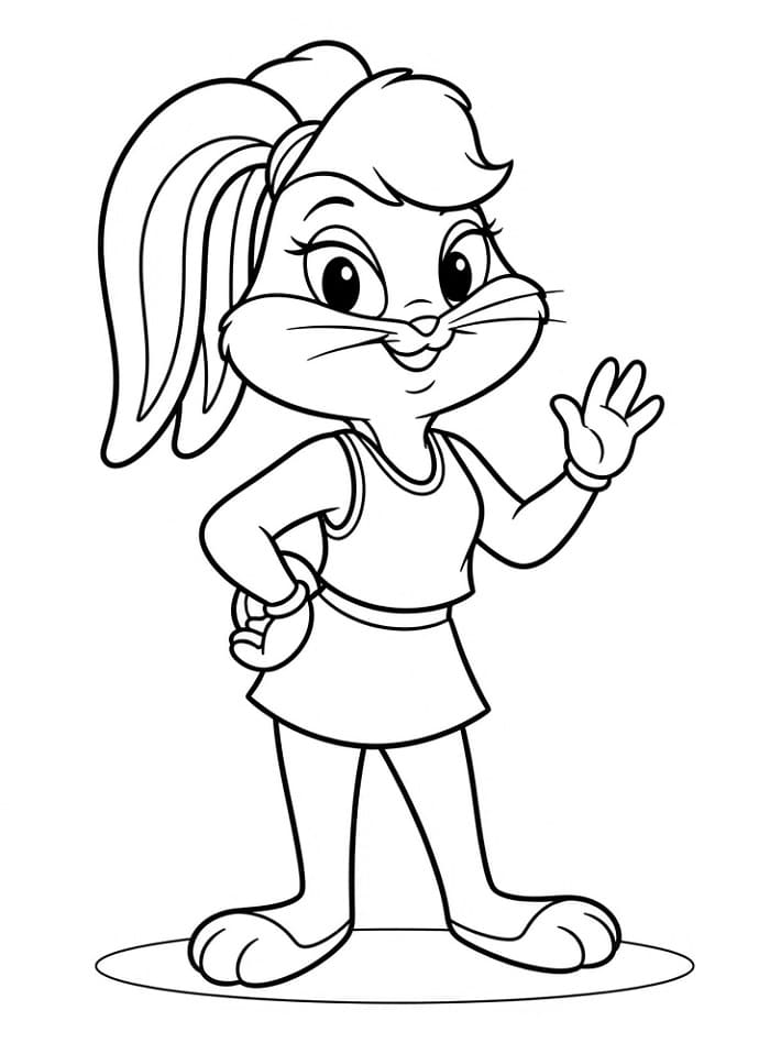 Hübsche Lola Bunny