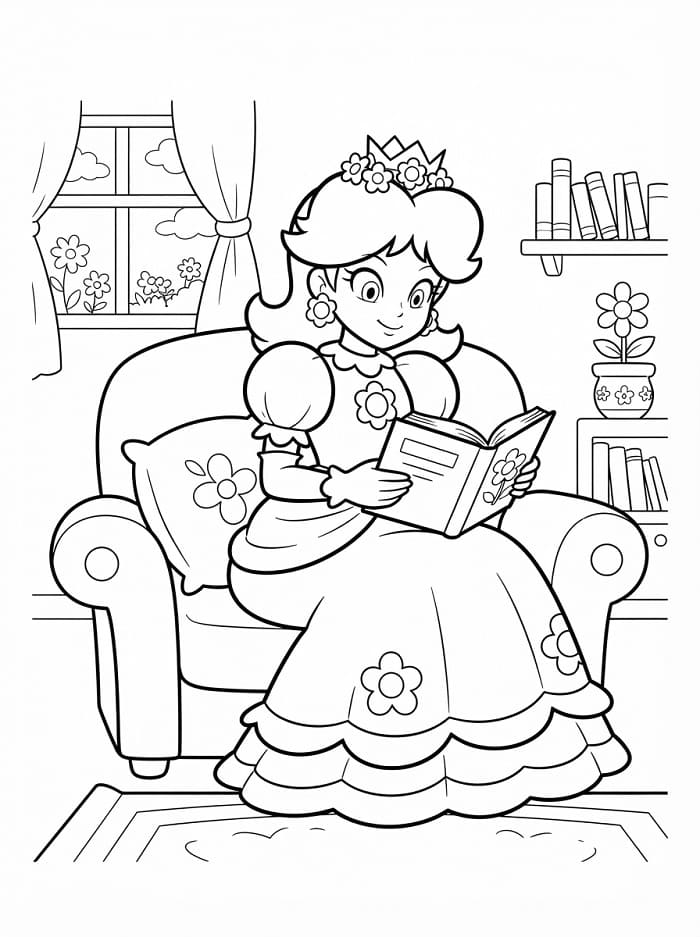 Hübsche Prinzessin Daisy