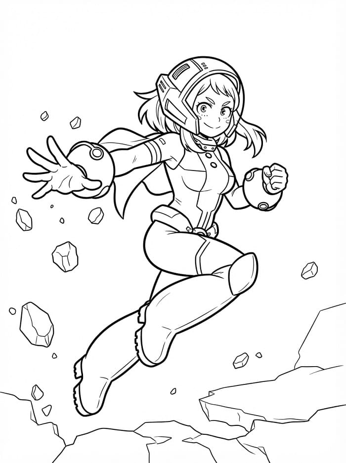 Hübsche Uraraka