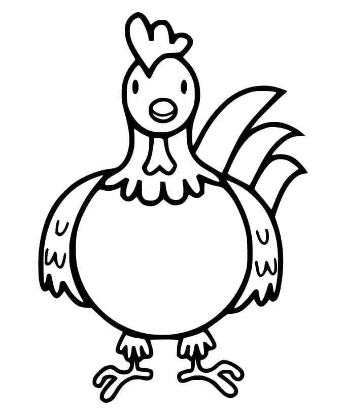 Huhn für 3-jährige Kinder