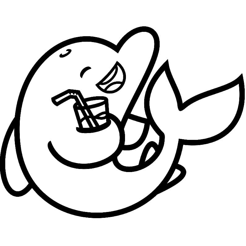 Kawaii-Delfin