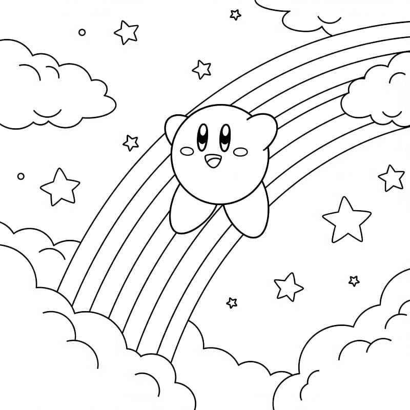 Kirby am Himmel