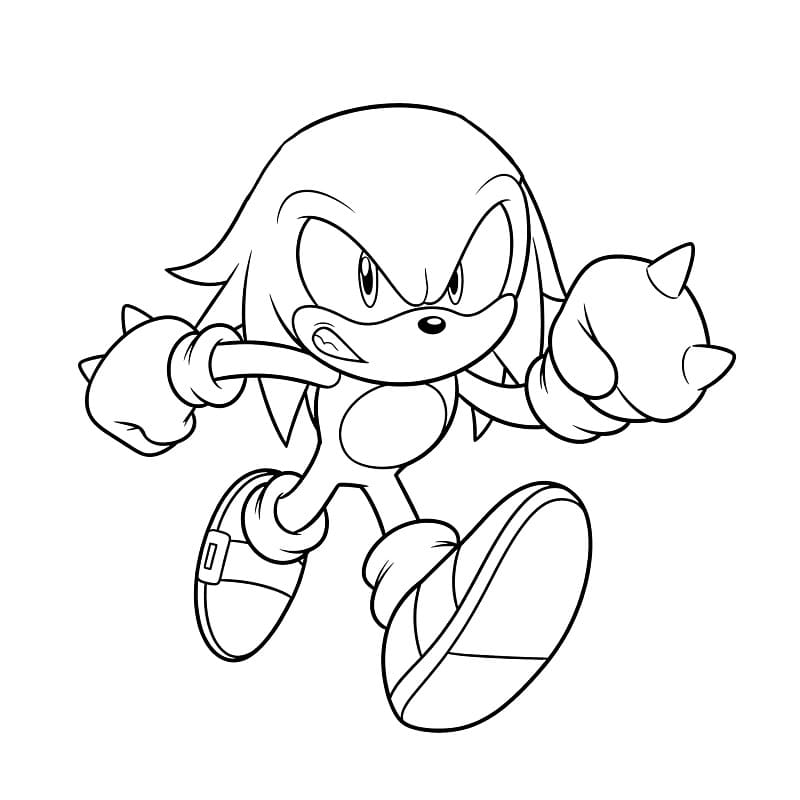 Knuckles als Comicfigur