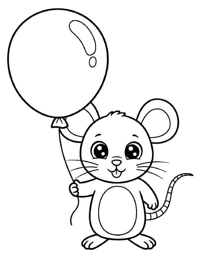 Kostenlos druckbare Maus