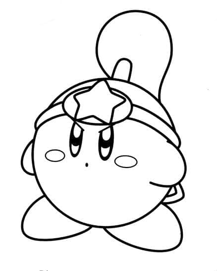 Kostenlos druckbarer Kirby
