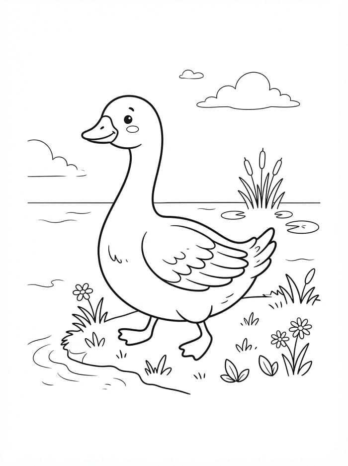 Kostenlose Gans