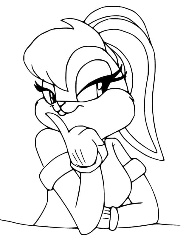 Kostenlose Lola Bunny für Kinder
