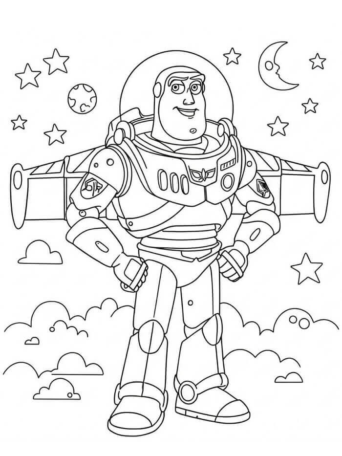 Kostenloser Buzz Lightyear für Kinder