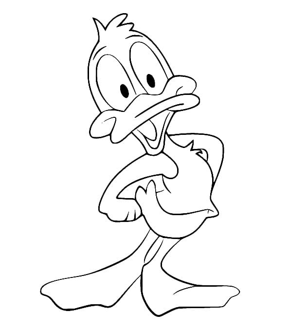 Kostenloser Daffy Duck für Kinder