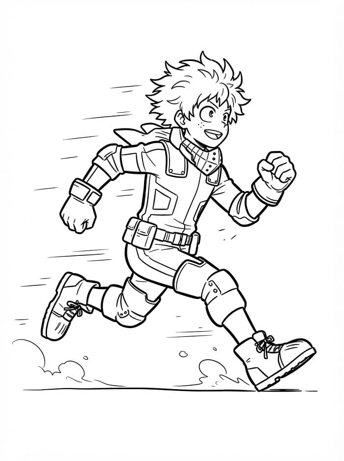 Kostenloser Midoriya für Kinder