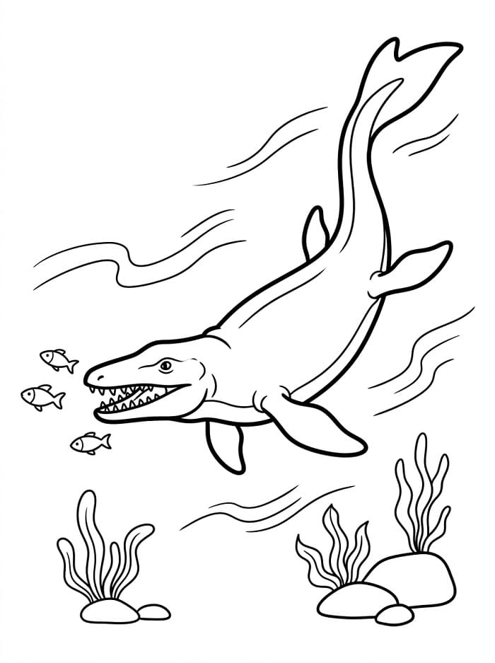 Kostenloser Mosasaurus