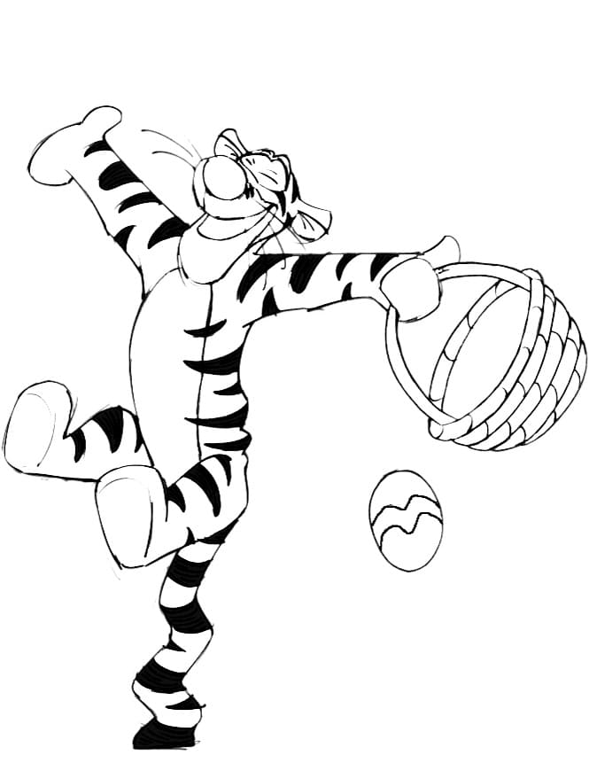 Kostenloser Tigger für Kinder