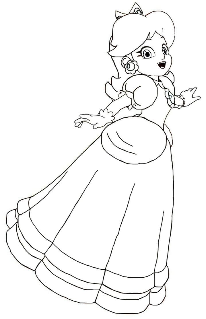 Kostenloses Prinzessin-Daisy-Bild
