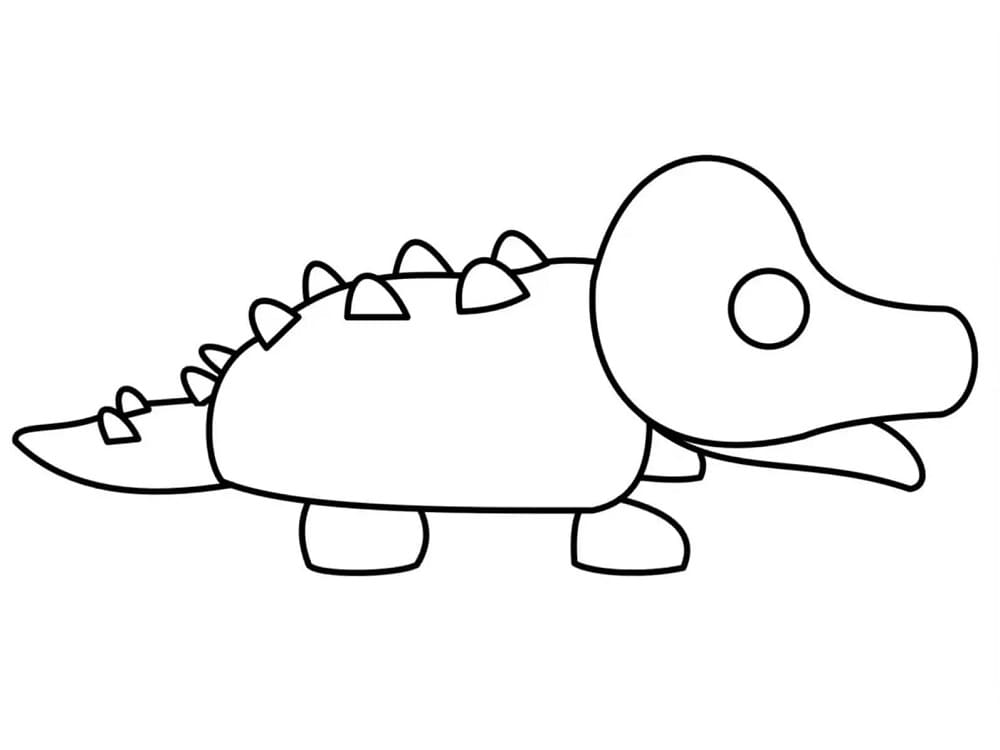 Krokodil aus Adopt Me