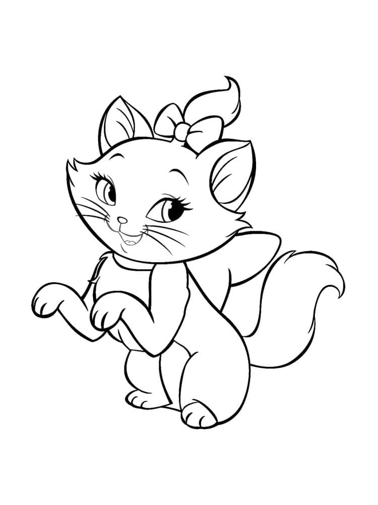 Leicht zu zeichnende Aristocats
