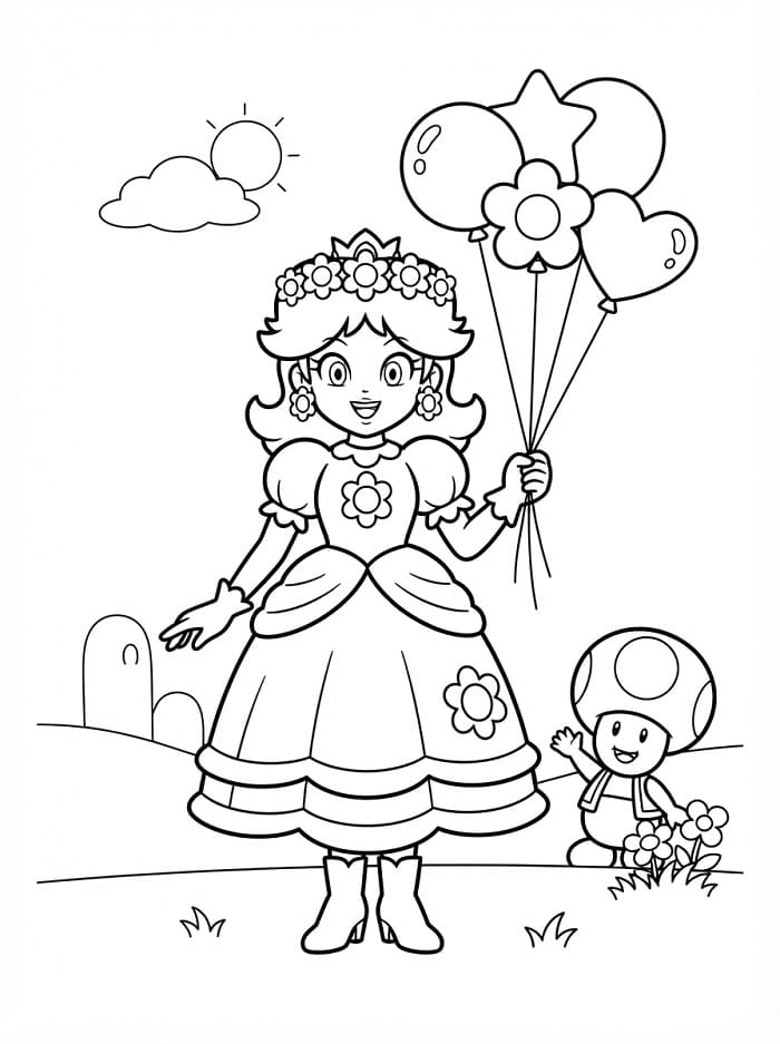Liebenswerte Prinzessin Daisy
