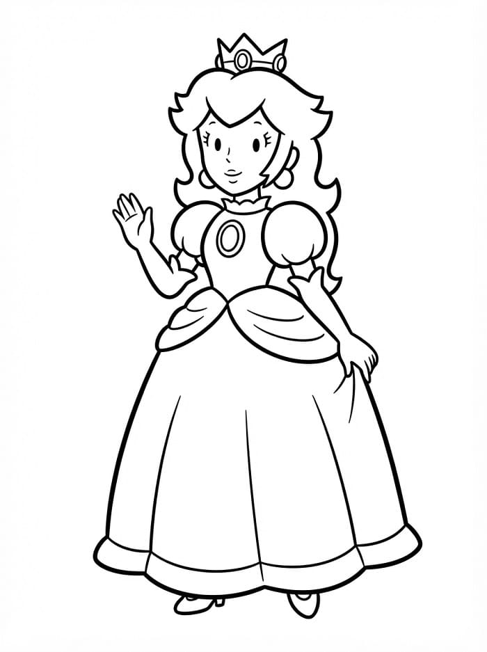 Liebenswerte Prinzessin Peach