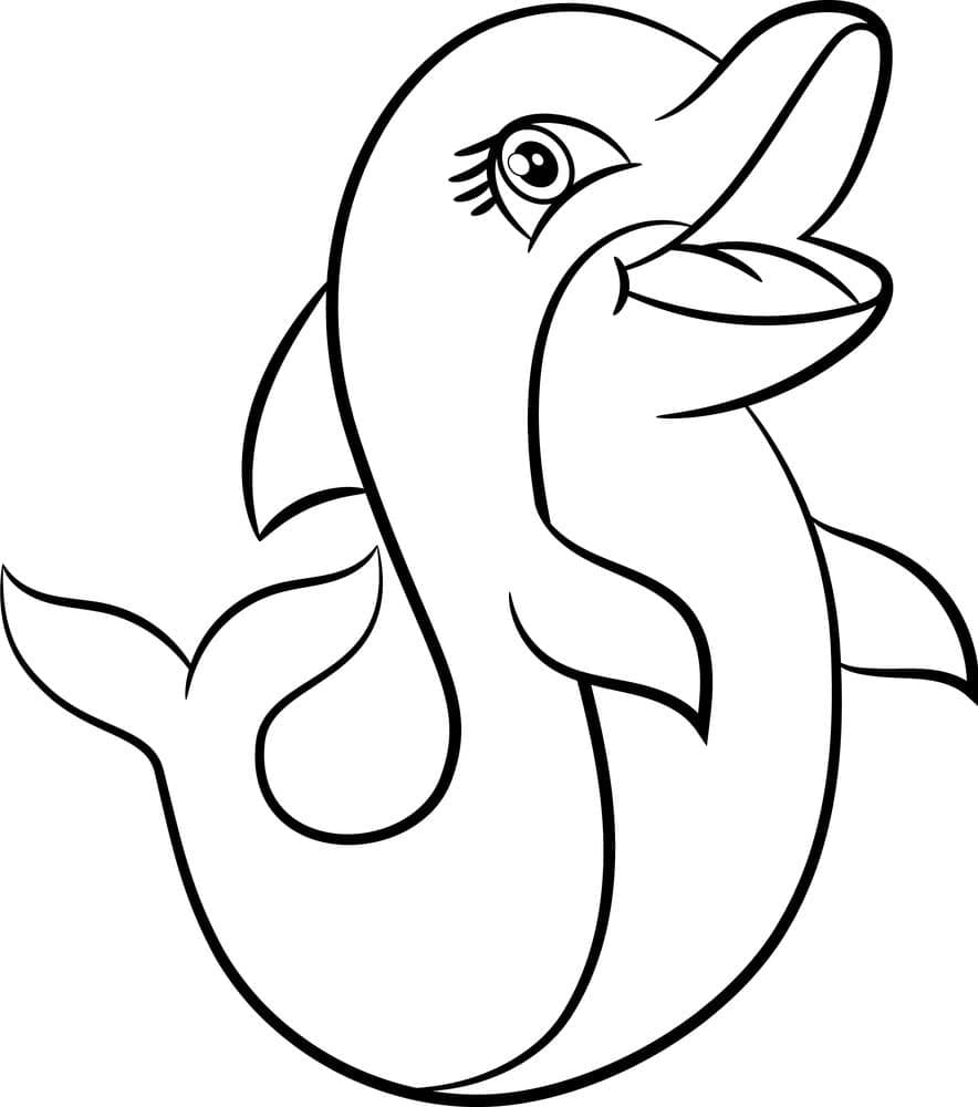 Liebenswerter Delfin