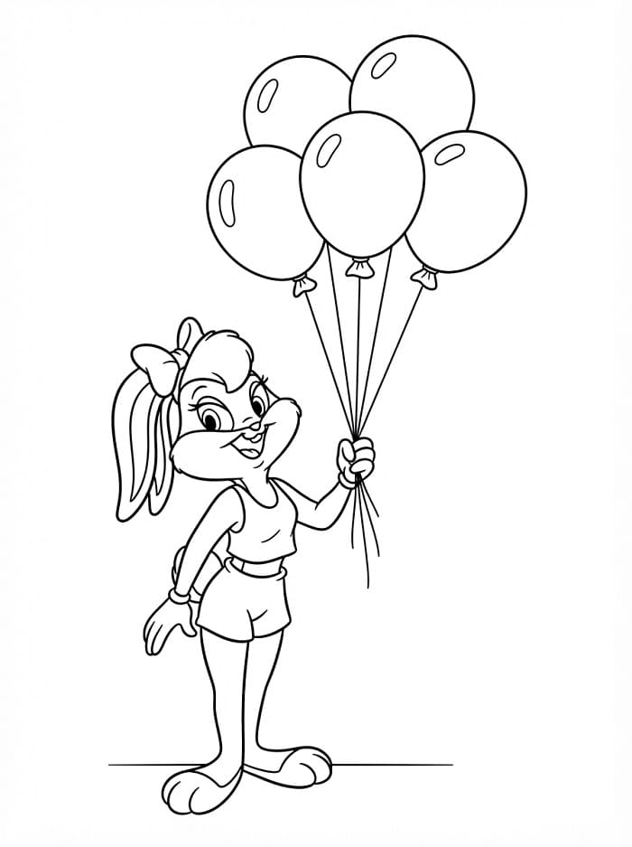 Lola Bunny in Looney Tunes