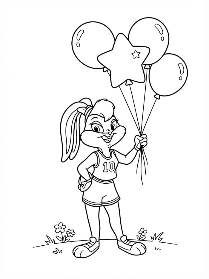 Lola Bunny ausmalbilder