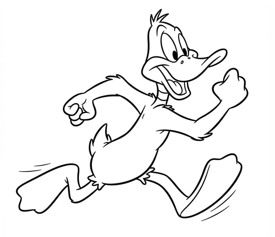 Lustiger Daffy Duck