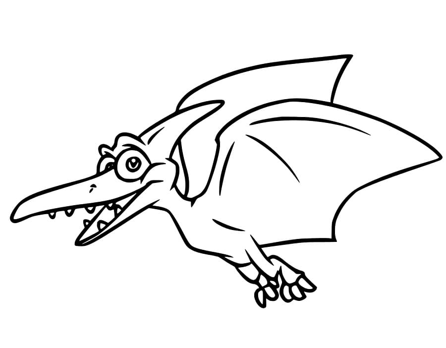 Lustiger Pterodaktylus