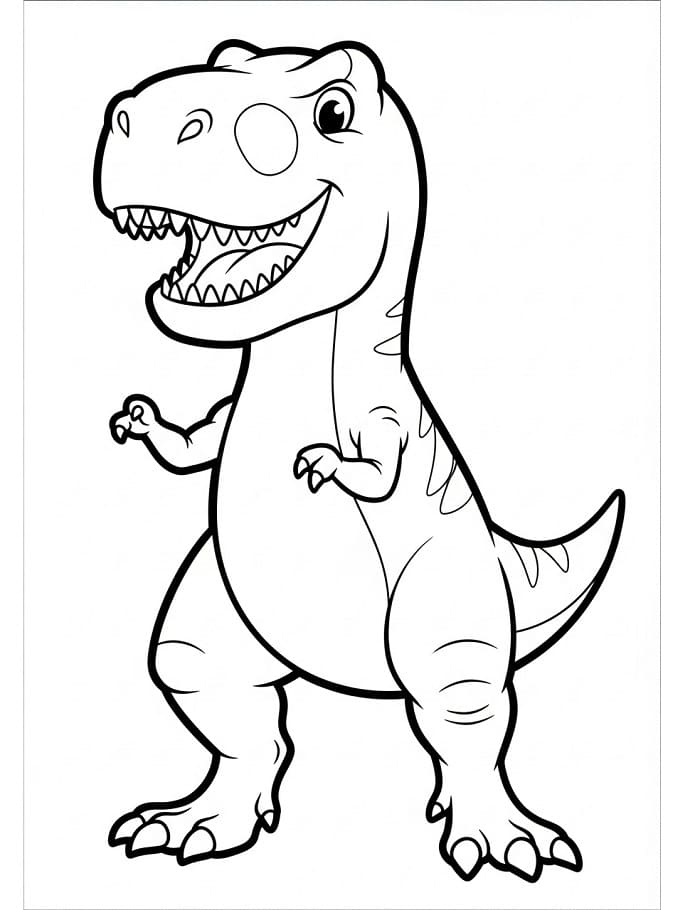 Lustiger T-Rex