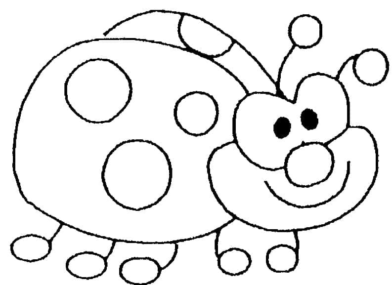 Marienkäfer für 4-jährige Kinder