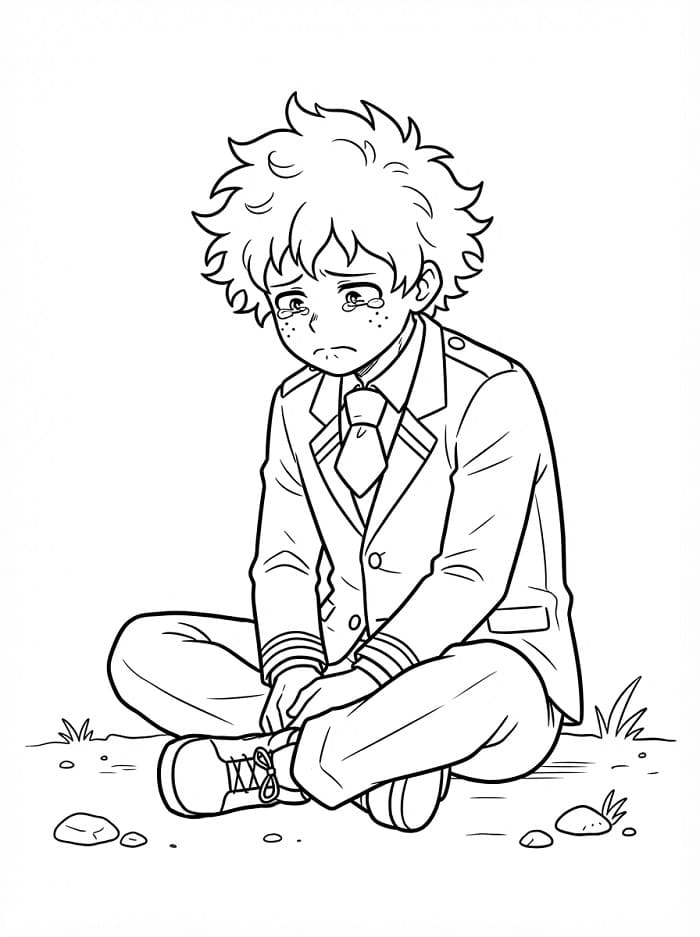 Midoriya in My Hero Academia