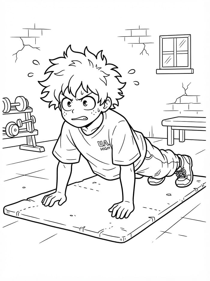 Midoriya ist cool