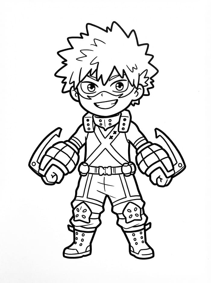 My Hero Academia Bakugo