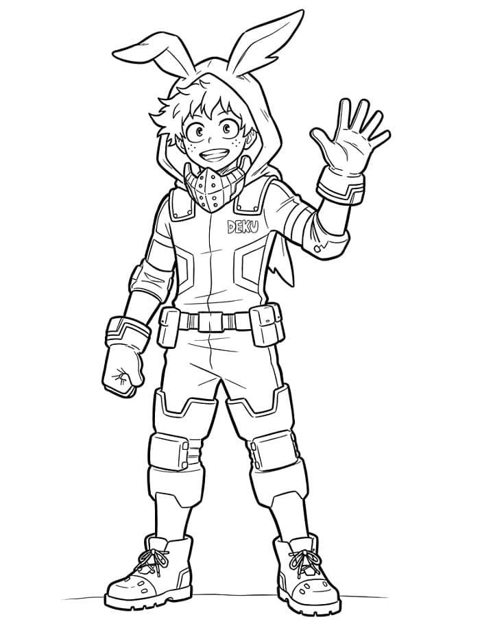 My Hero Academia Midoriya