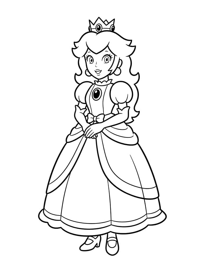Niedliche Prinzessin Peach