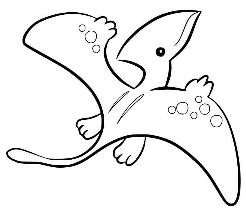 Niedlicher Pterodaktylus