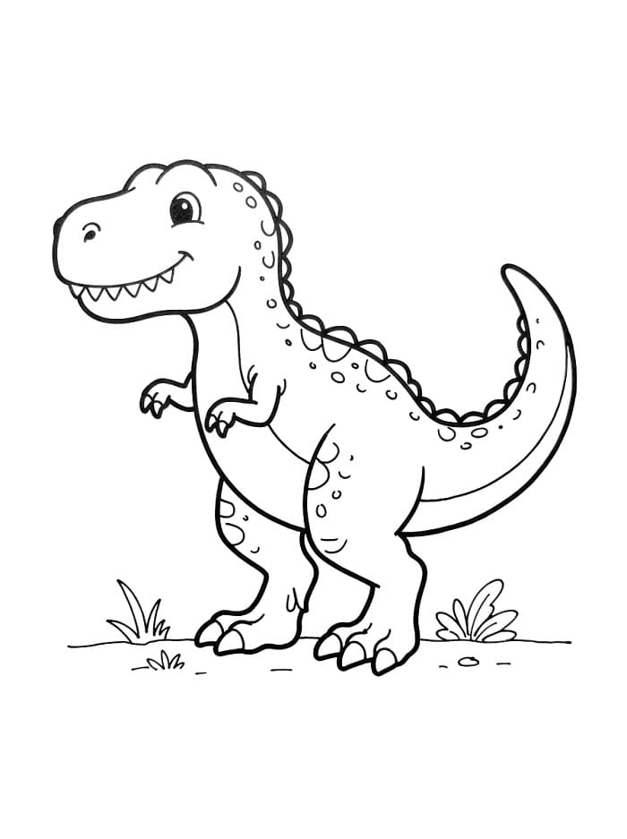 Niedlicher T-Rex