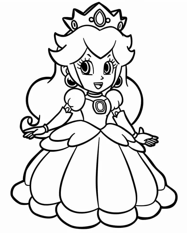 Prinzessin Daisy drucken