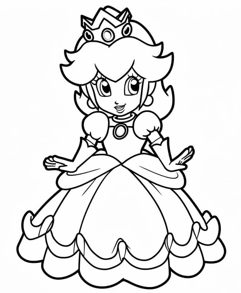 Prinzessin Daisy kostenlos