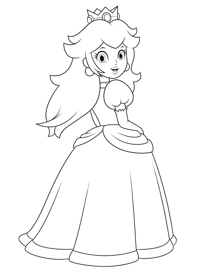 Prinzessin Peach aus Mario