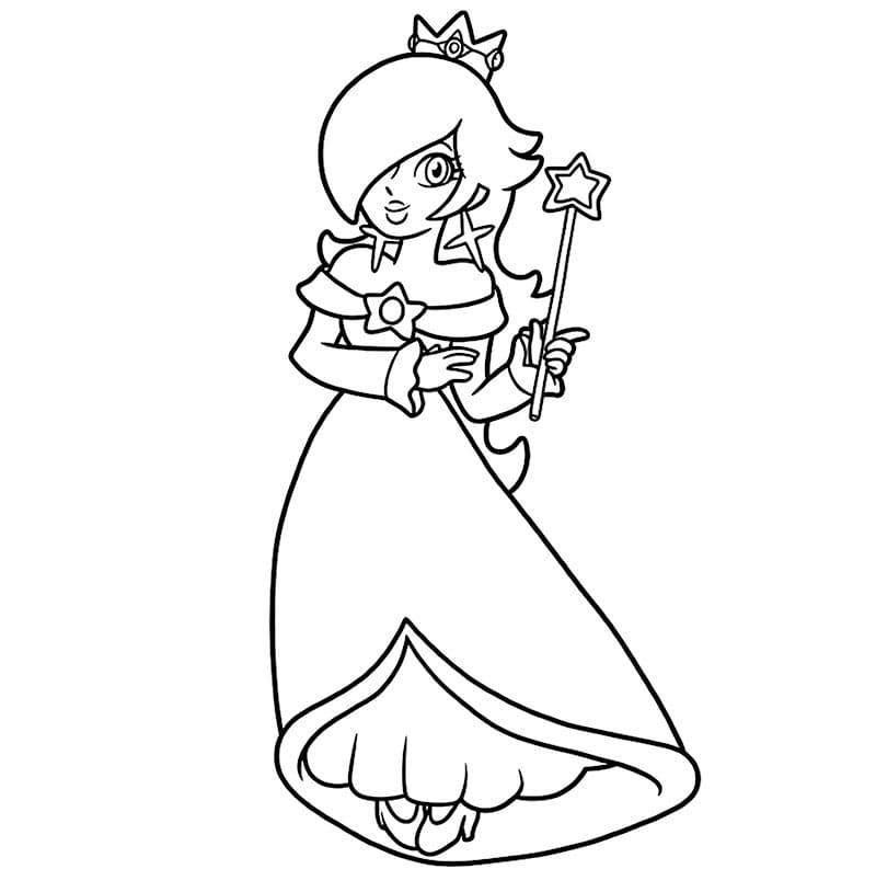 Rosalina drucken