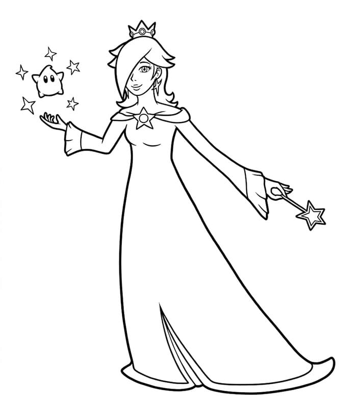Rosalina und ein Stern