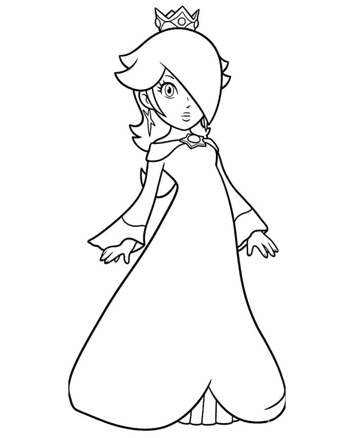Rosalina zum Ausdrucken