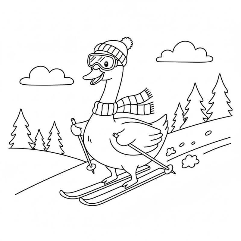 Schwan für 3-jährige Kinder