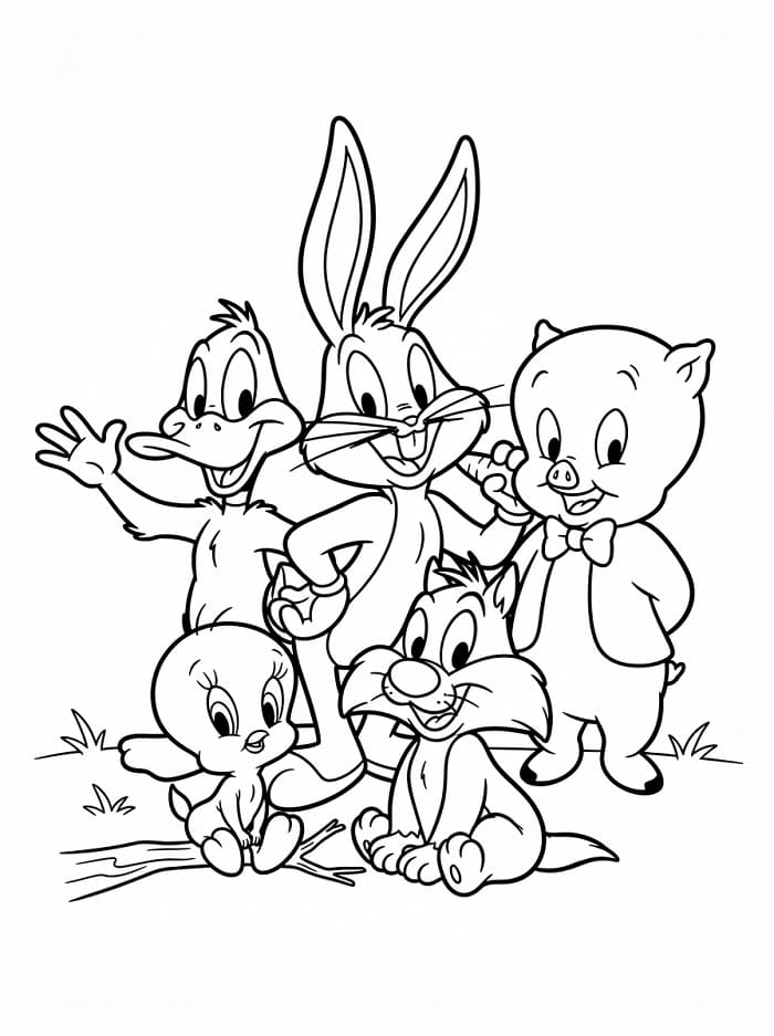 Looney Tunes ausmalbilder