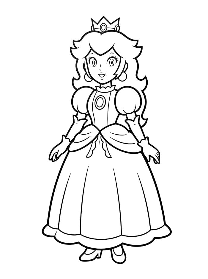 Süße Prinzessin Peach