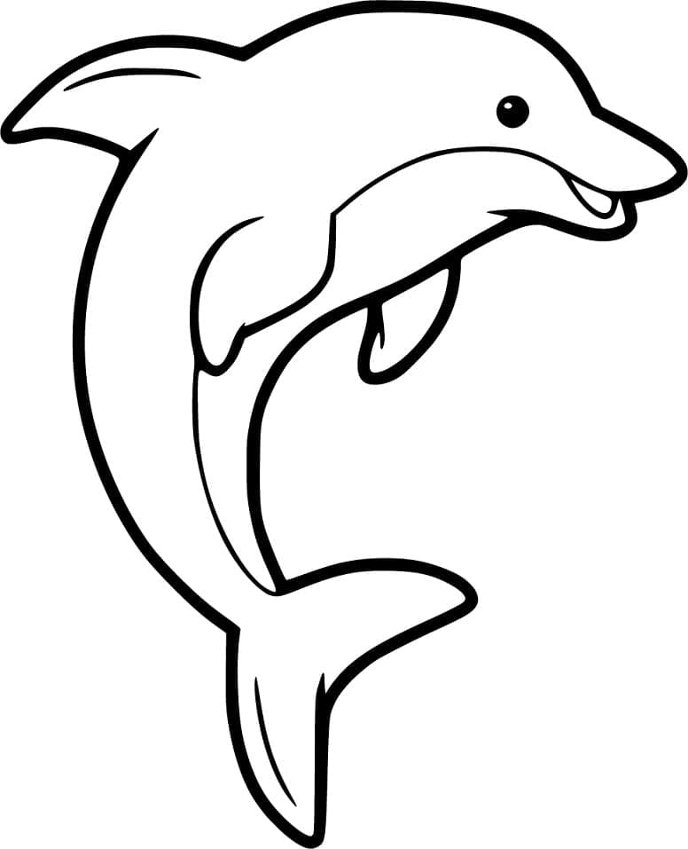 Süßer Delfin